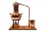 "CopperGarden®" still 2L Arabia with spirit lamp and Thermometer