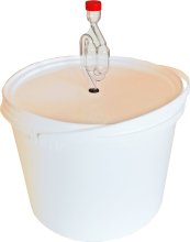 (Bild für) 10 l Gäreimer mit Gäraufsatz für kleinere Maischemenge